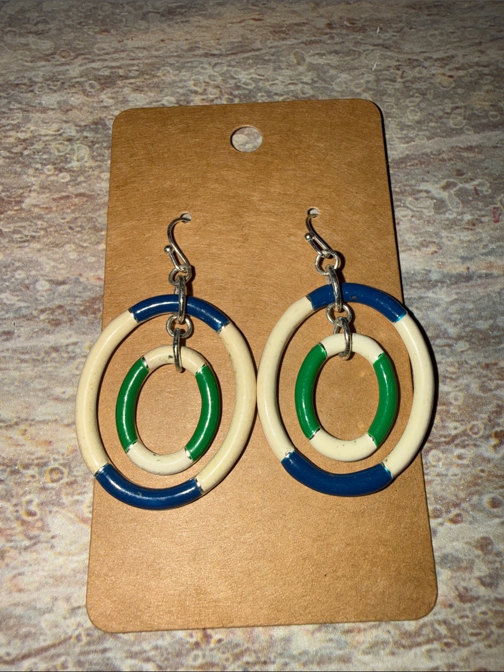 Handcrafted Double Hoop Earrings